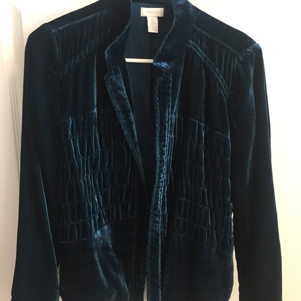 Velvet Blazer